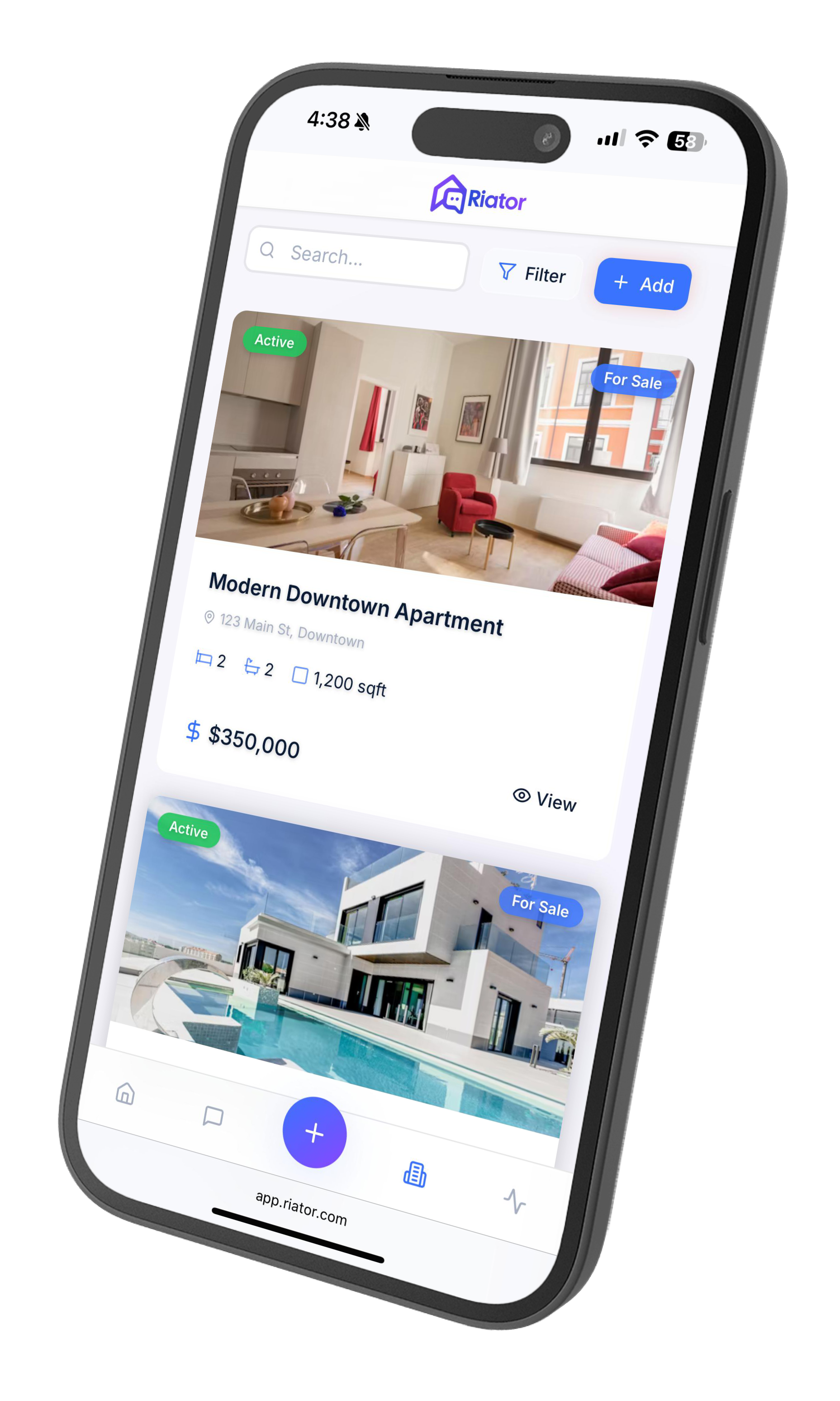 Riator Mobile App